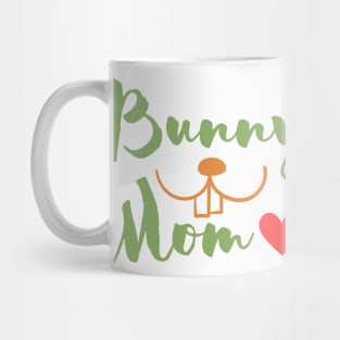 Bunny Mom with a little heart Mug